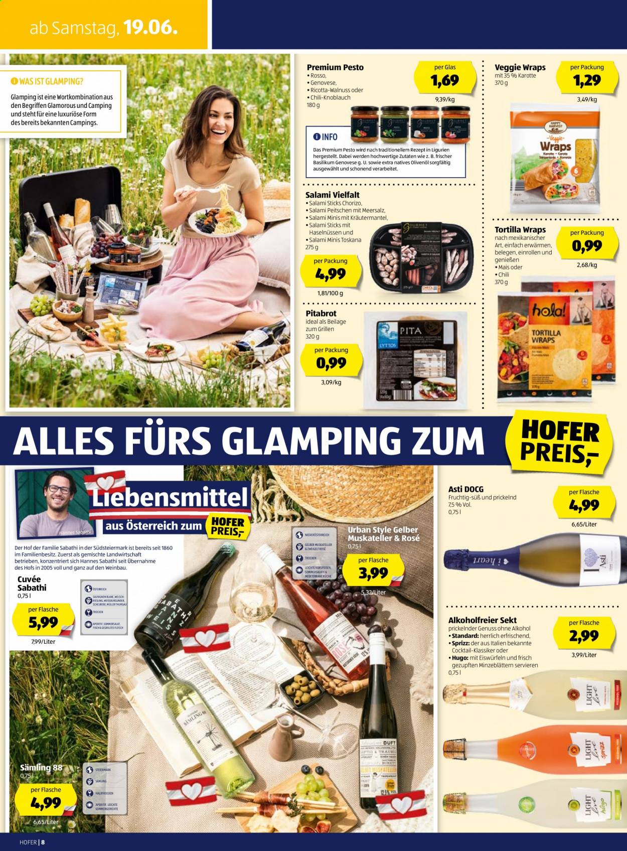 Angebote Hofer - 19.6.2021 - 26.6.2021. Seite 8