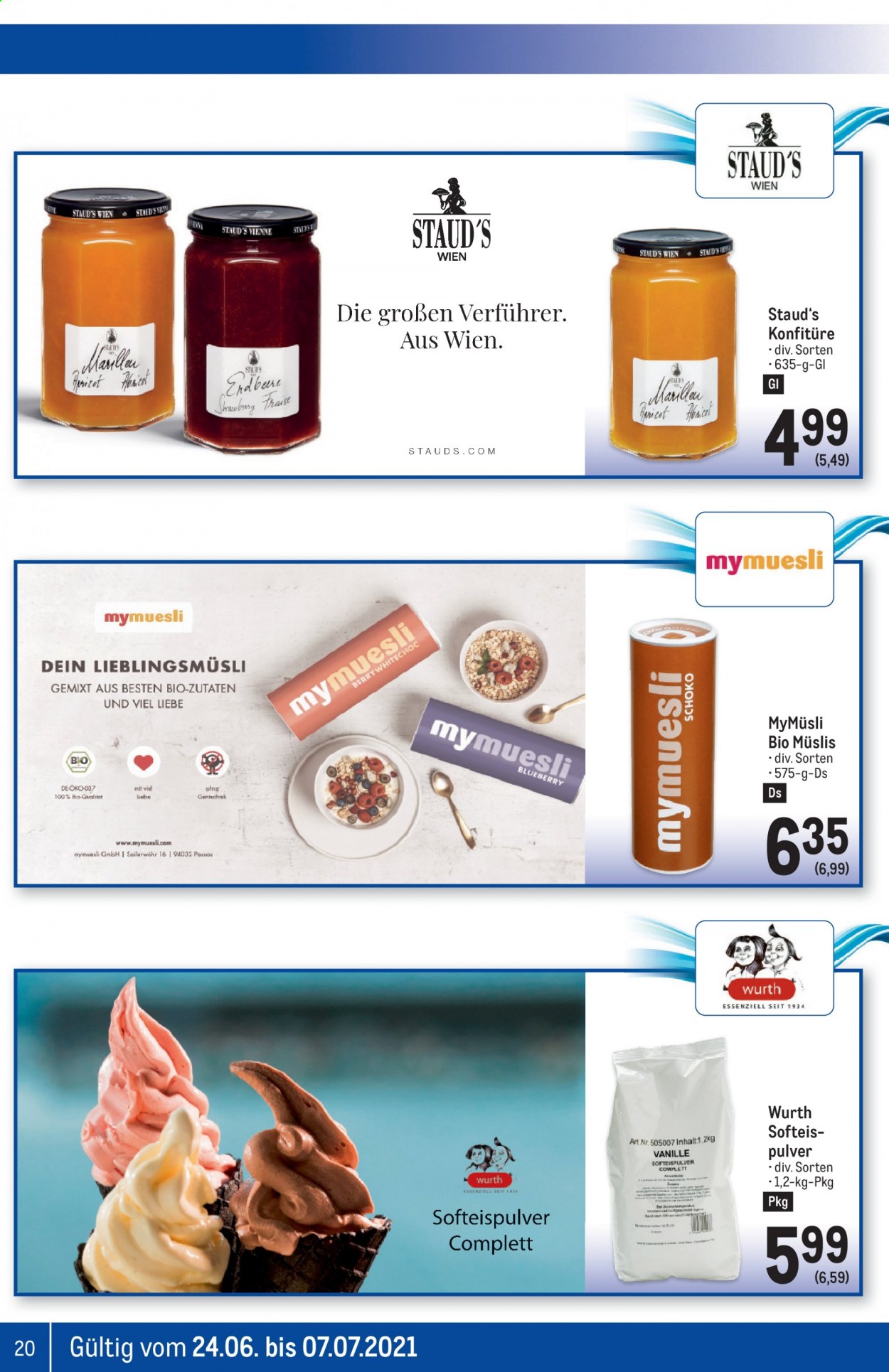 Angebote Metro - 24.6.2021 - 7.7.2021. Seite 20