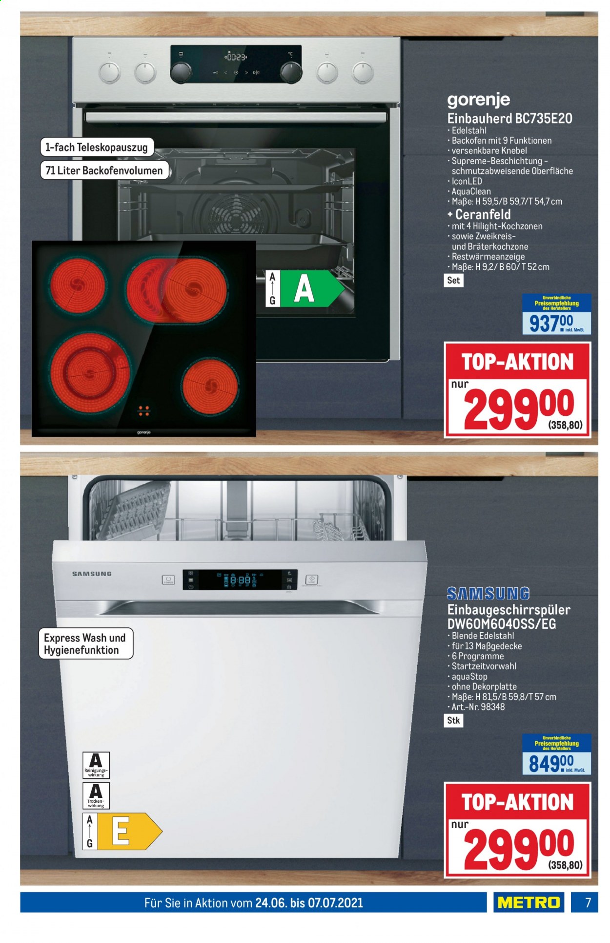 Angebote Metro - 24.6.2021 - 7.7.2021. Seite 7