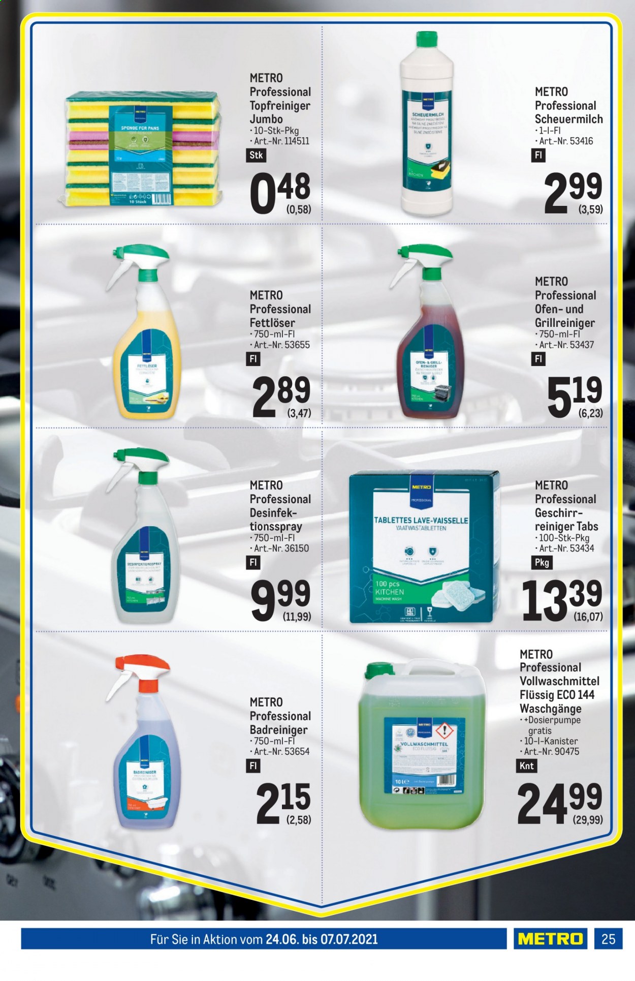 Angebote Metro - 24.6.2021 - 7.7.2021. Seite 25