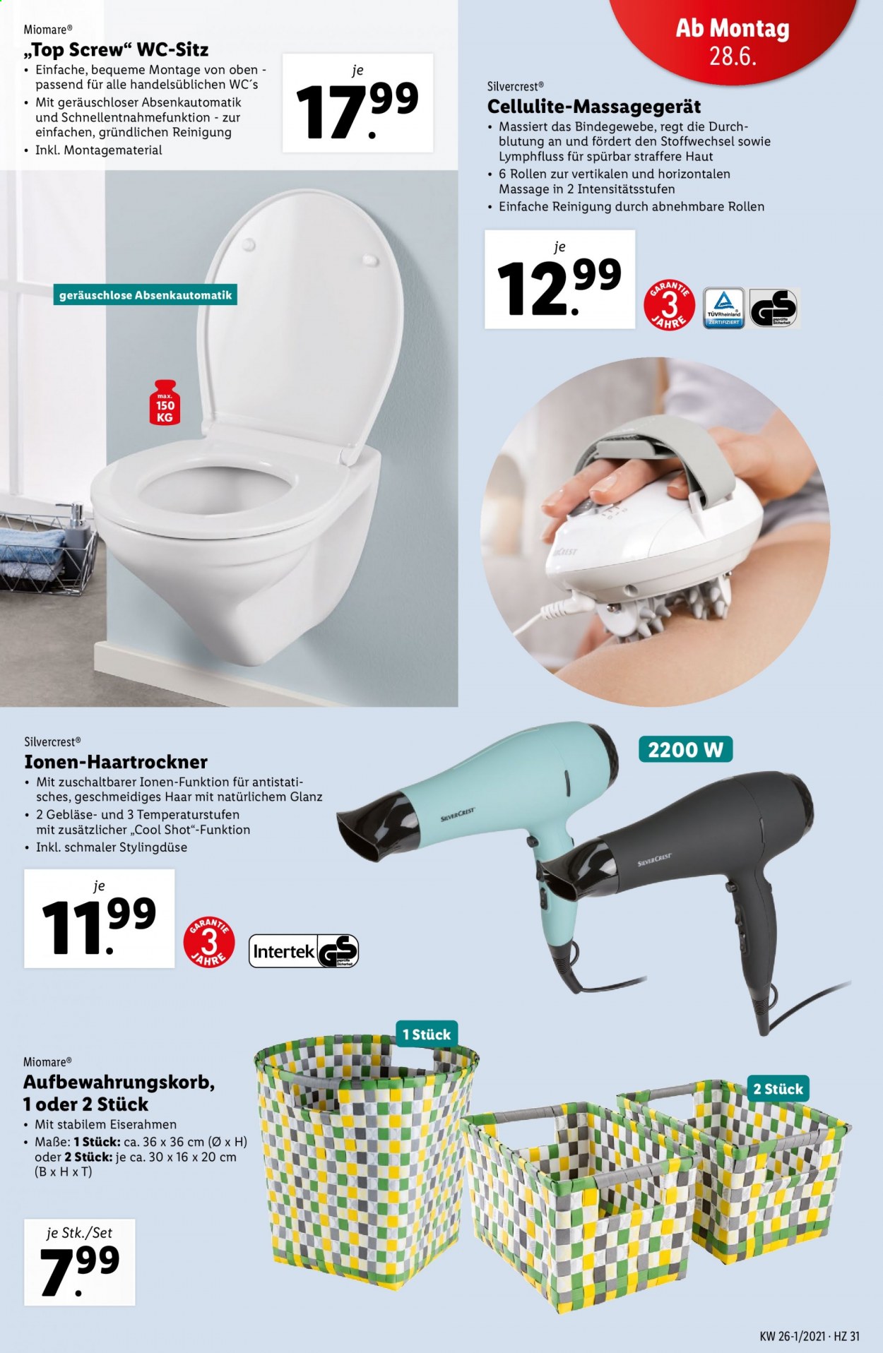 Angebote Lidl - 24.6.2021 - 30.6.2021. Seite 31