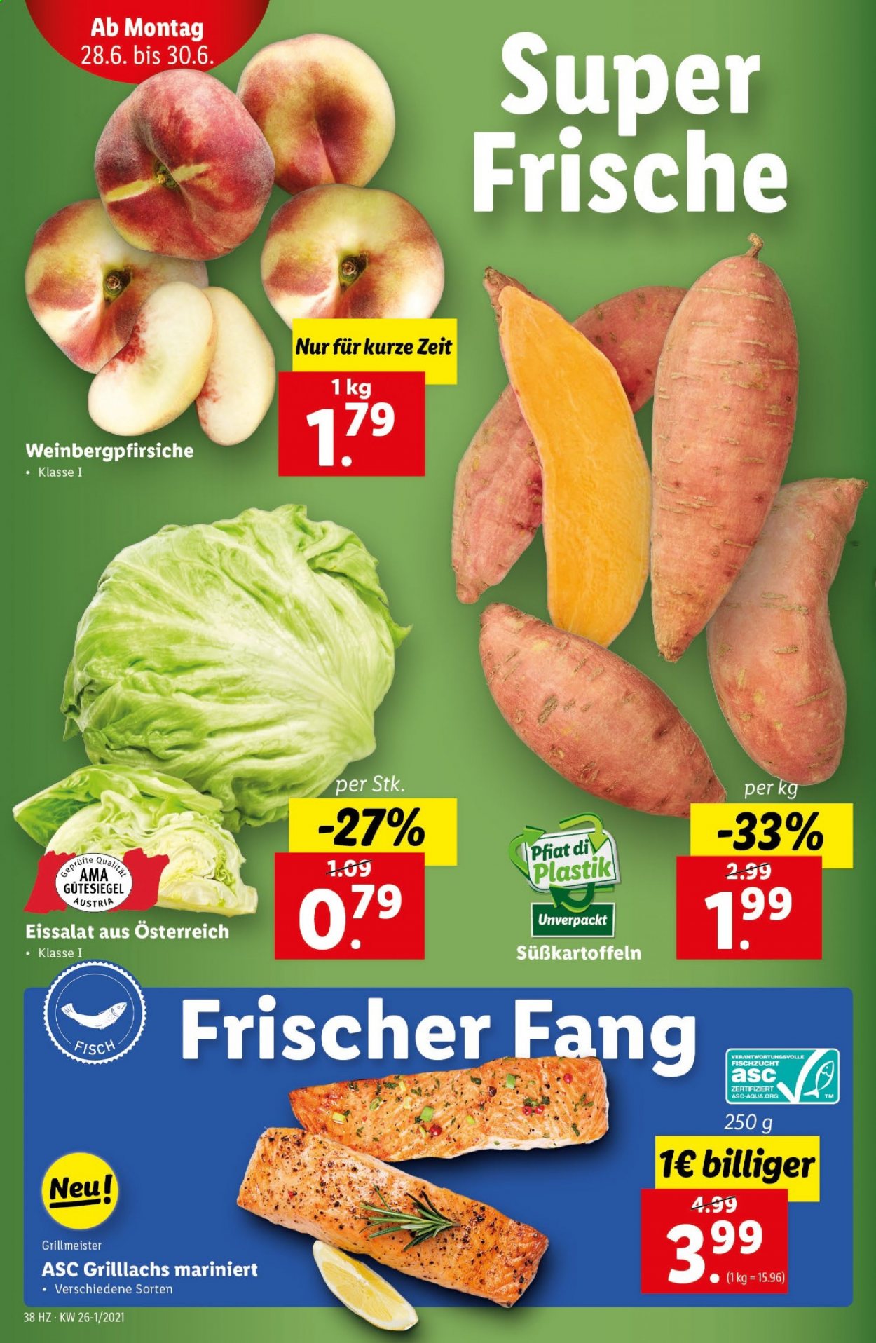 Angebote Lidl - 24.6.2021 - 30.6.2021. Seite 38