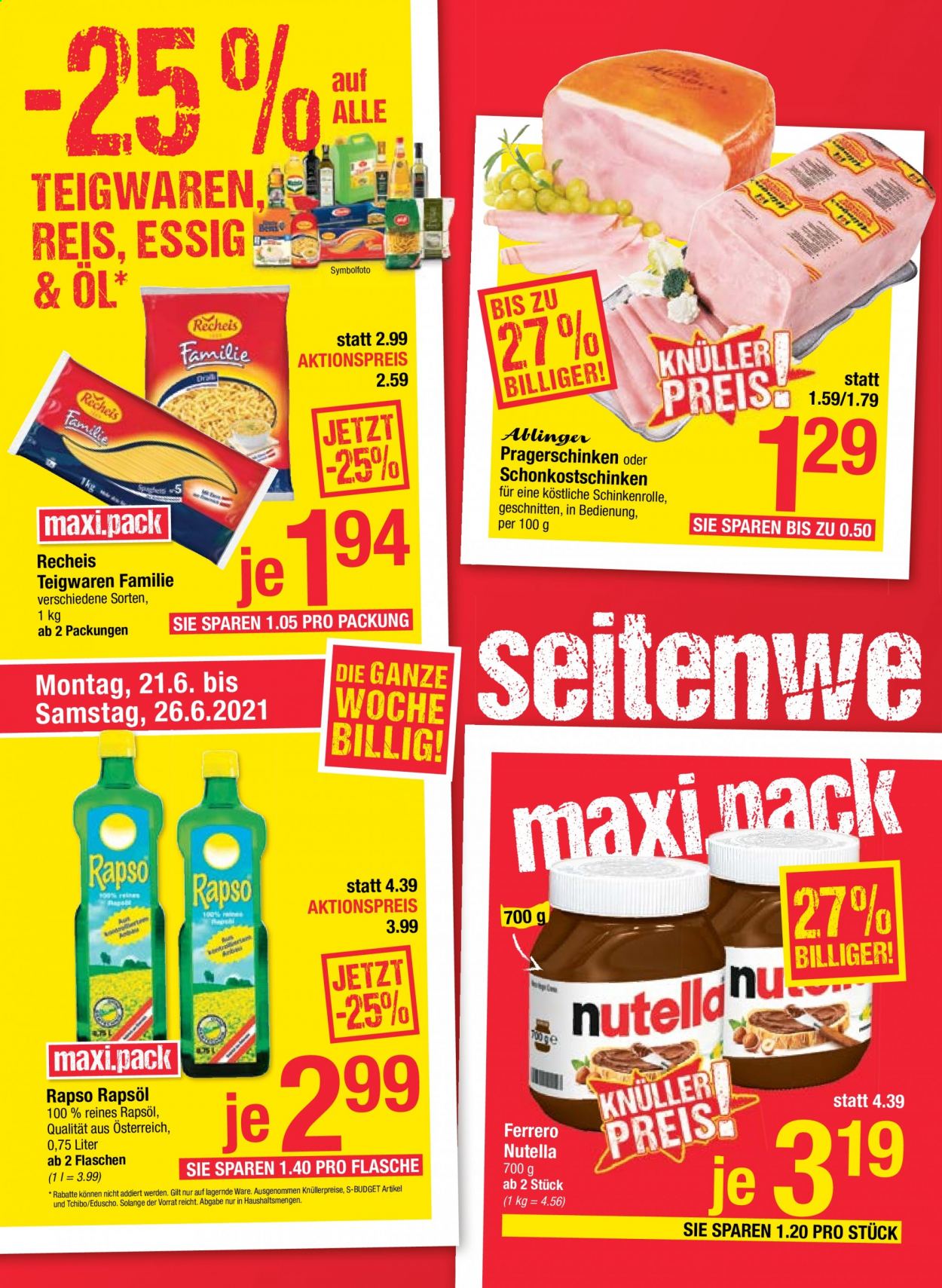 Angebote Maximarkt - 21.6.2021 - 26.6.2021. Seite 2