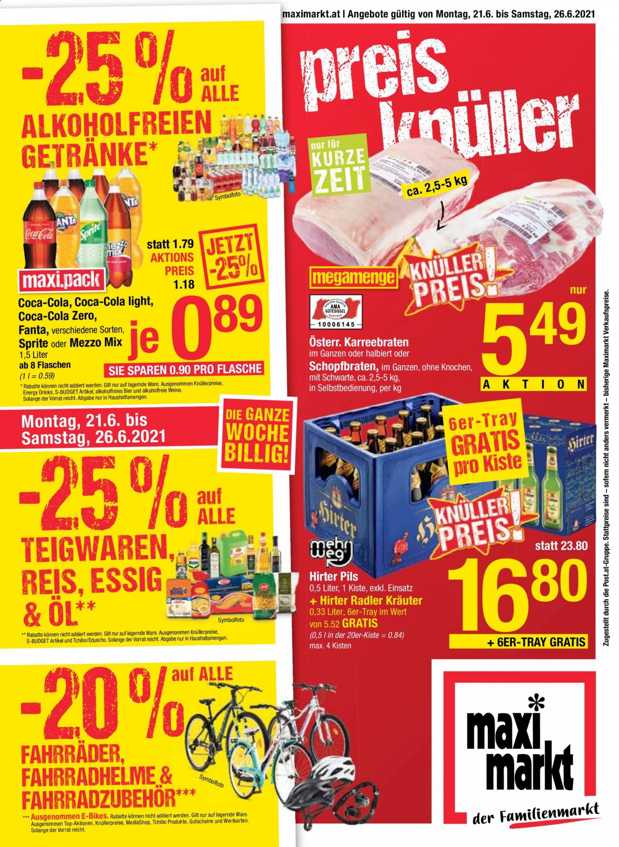 Angebote Maximarkt - 21.6.2021 - 26.6.2021. Seite 1
