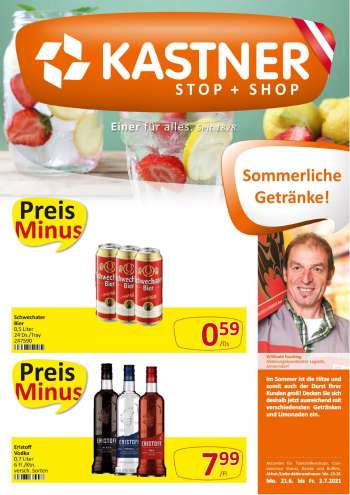 Angebote KASTNER - 21.6.2021 - 2.7.2021.
