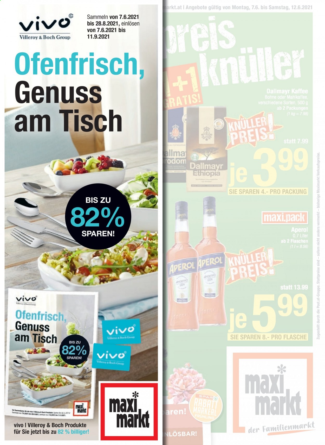 Angebote Maximarkt - 7.6.2021 - 11.8.2021. Seite 1