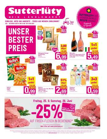 Angebote Sutterlüty - 24.6.2021 - 30.6.2021.