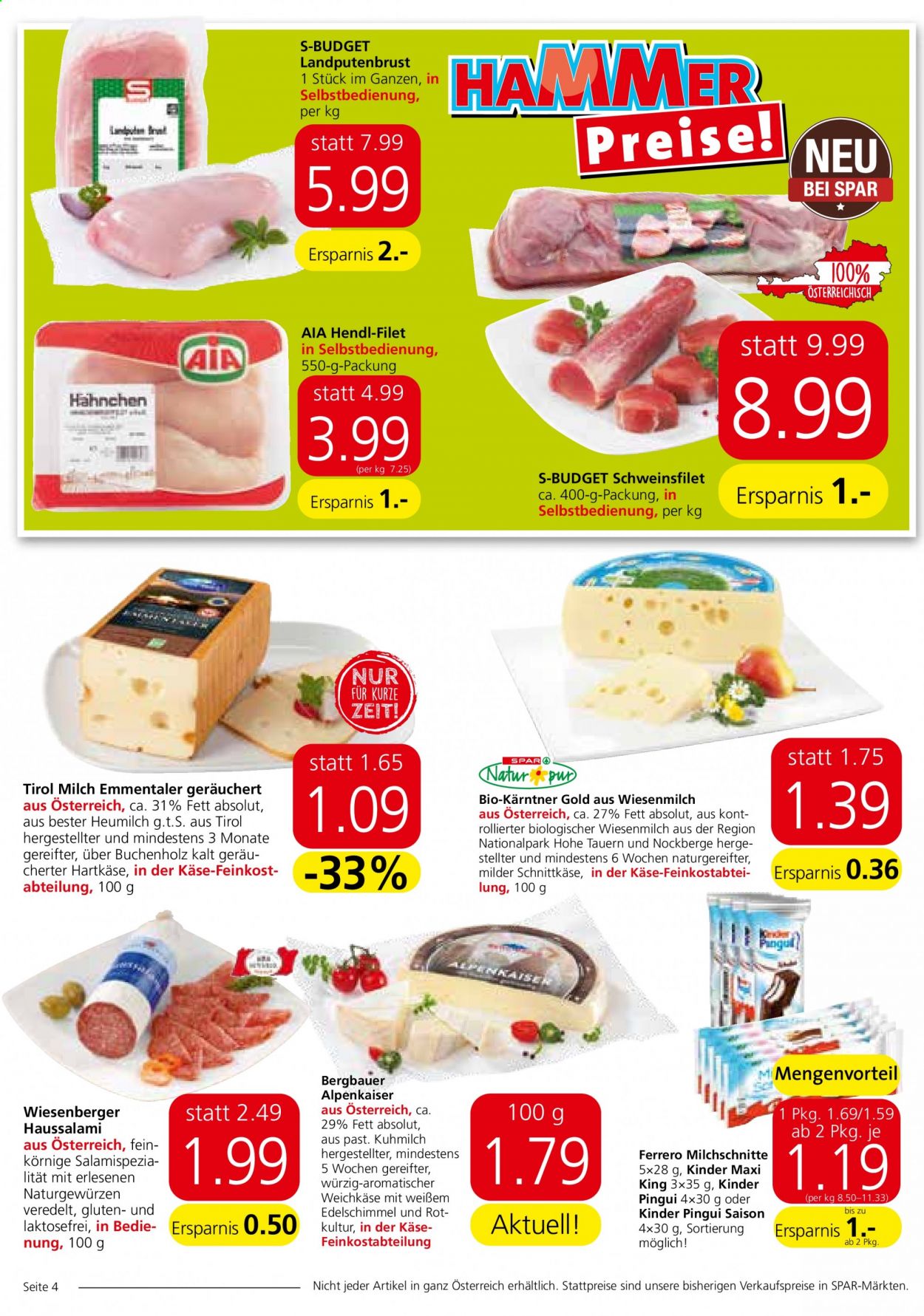 Angebote INTERSPAR - 24.6.2021 - 30.6.2021. Seite 4