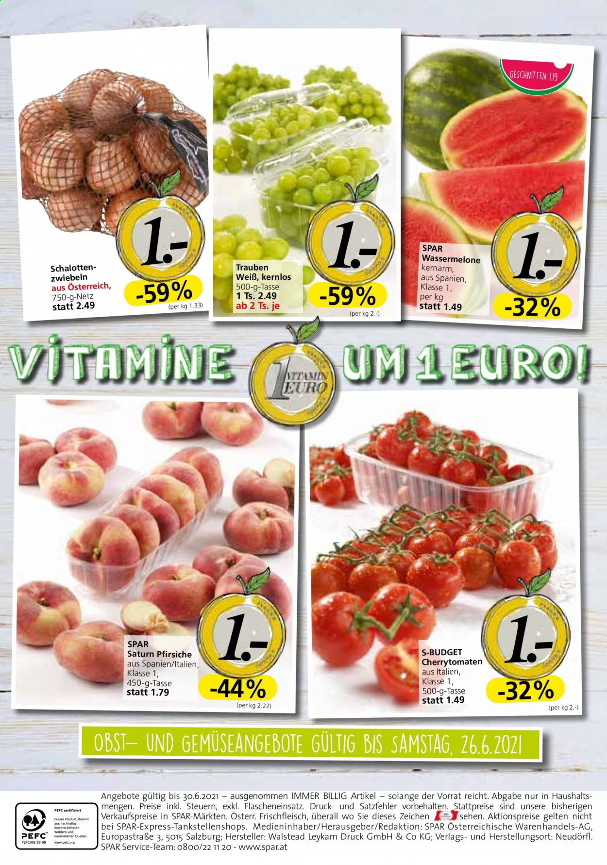 Angebote INTERSPAR - 24.6.2021 - 30.6.2021. Seite 16