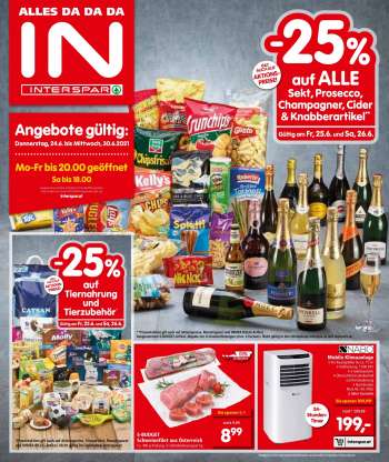 Angebote INTERSPAR - 24.6.2021 - 30.6.2021.