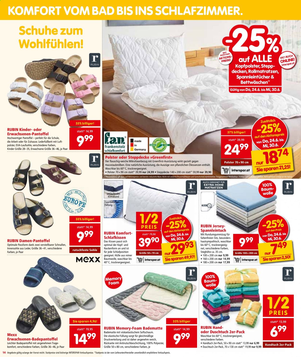Angebote INTERSPAR - 24.6.2021 - 30.6.2021. Seite 14