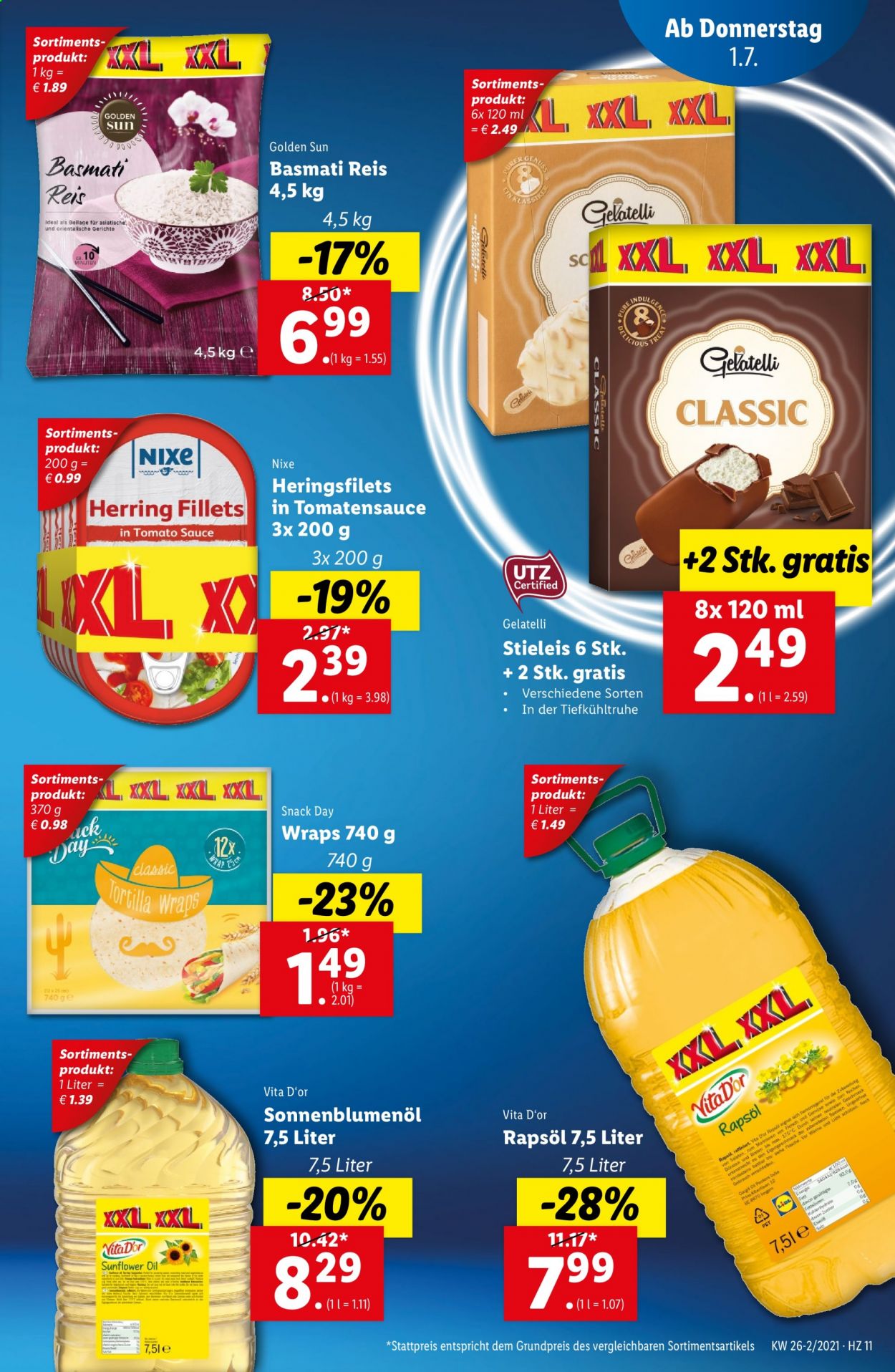 Angebote Lidl - 1.7.2021 - 7.7.2021. Seite 11