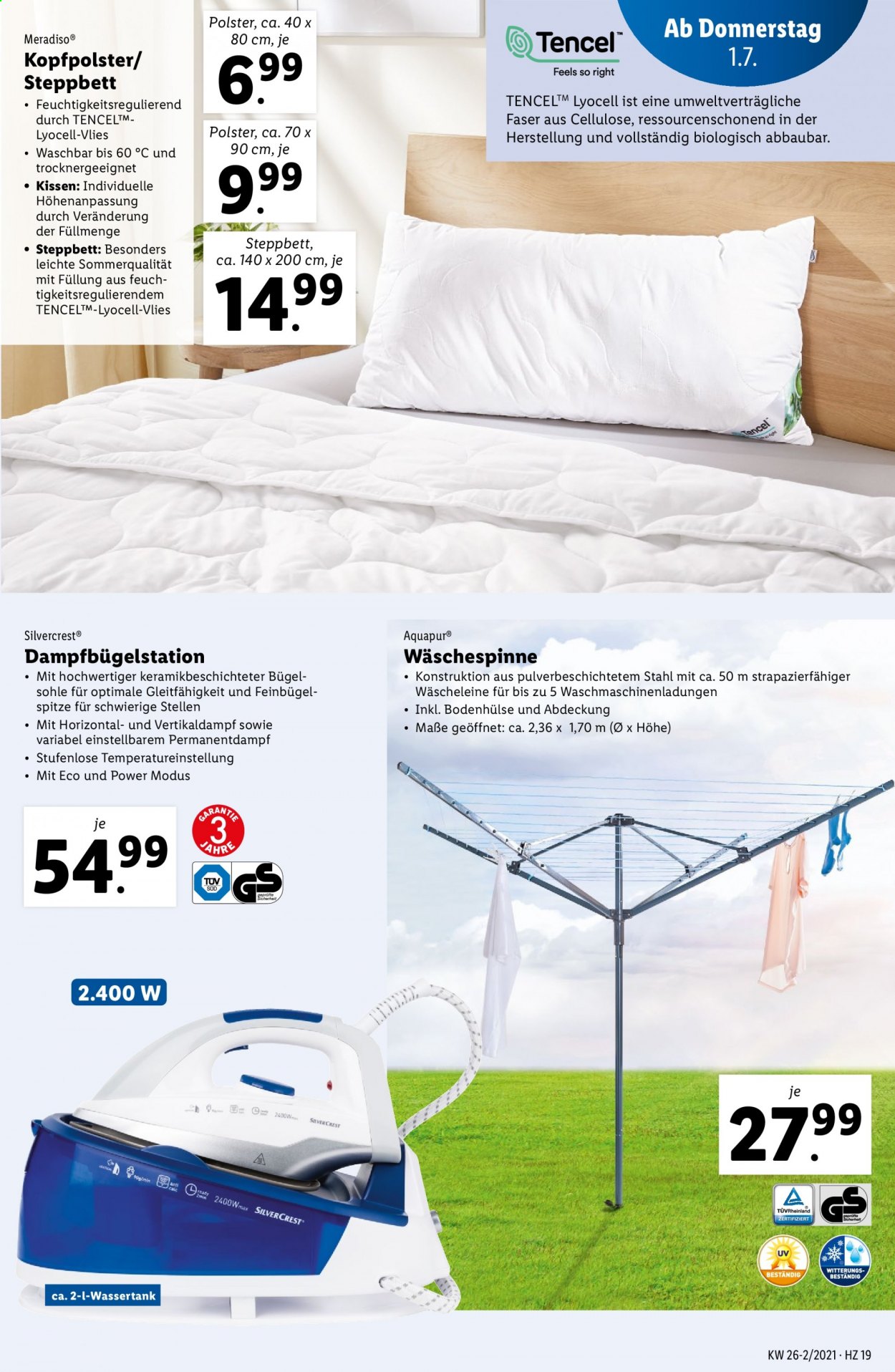 Angebote Lidl - 1.7.2021 - 7.7.2021. Seite 19