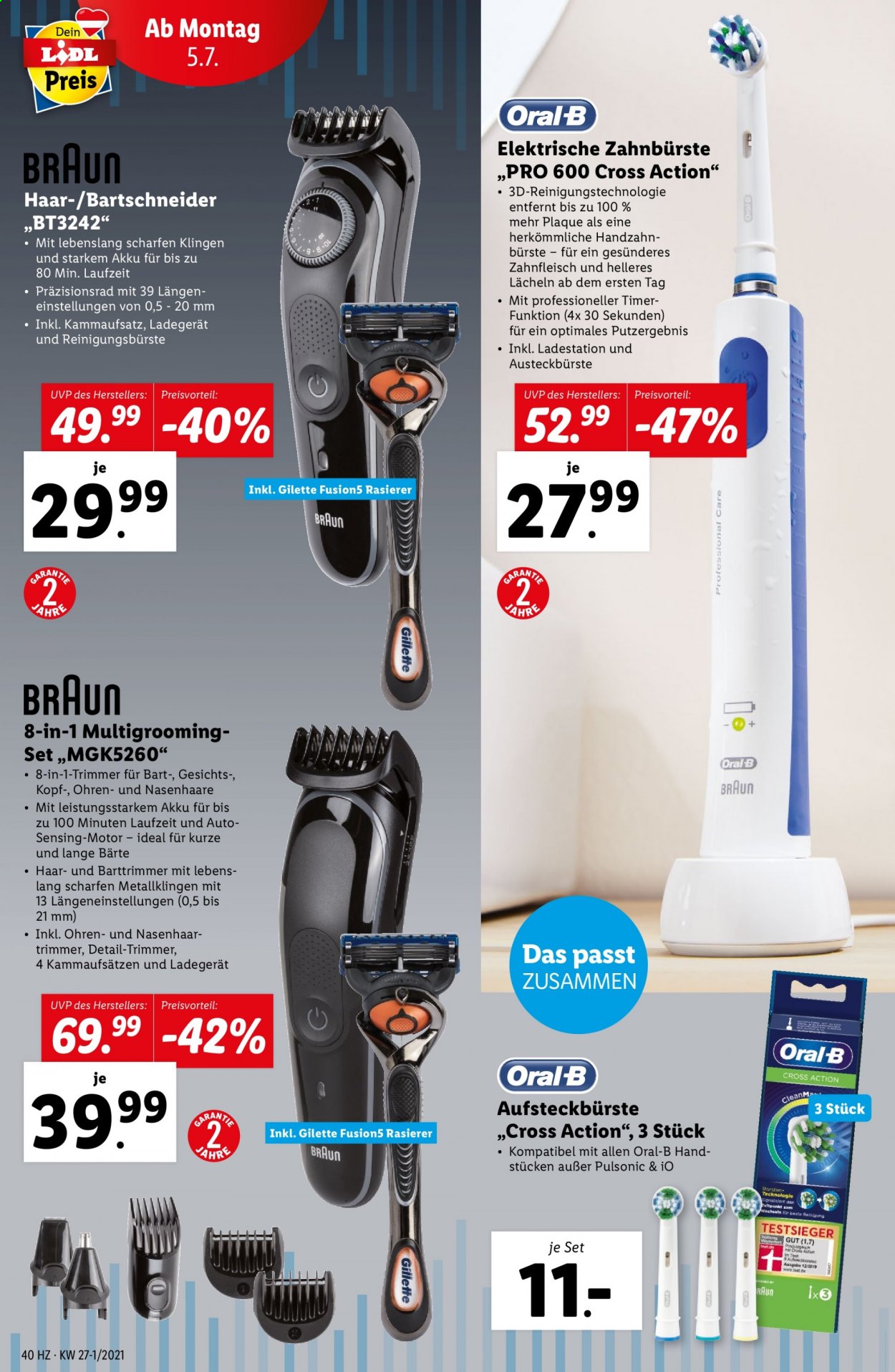 Angebote Lidl - 1.7.2021 - 7.7.2021. Seite 40
