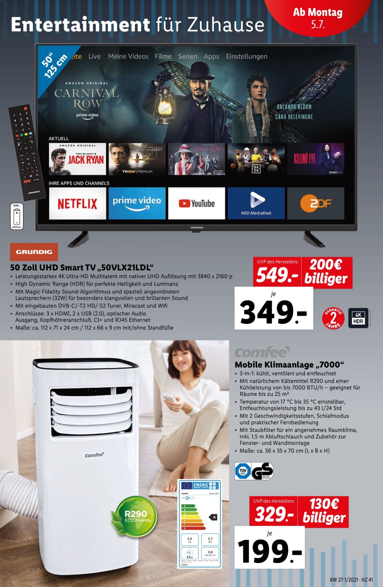 Angebote Lidl - 1.7.2021 - 7.7.2021. Seite 41