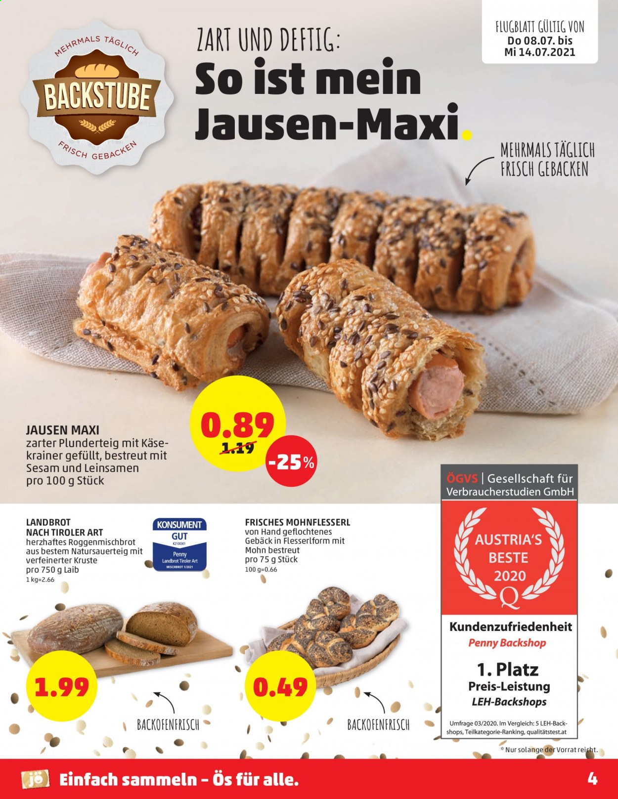Angebote Penny - 8.7.2021 - 14.7.2021. Seite 4