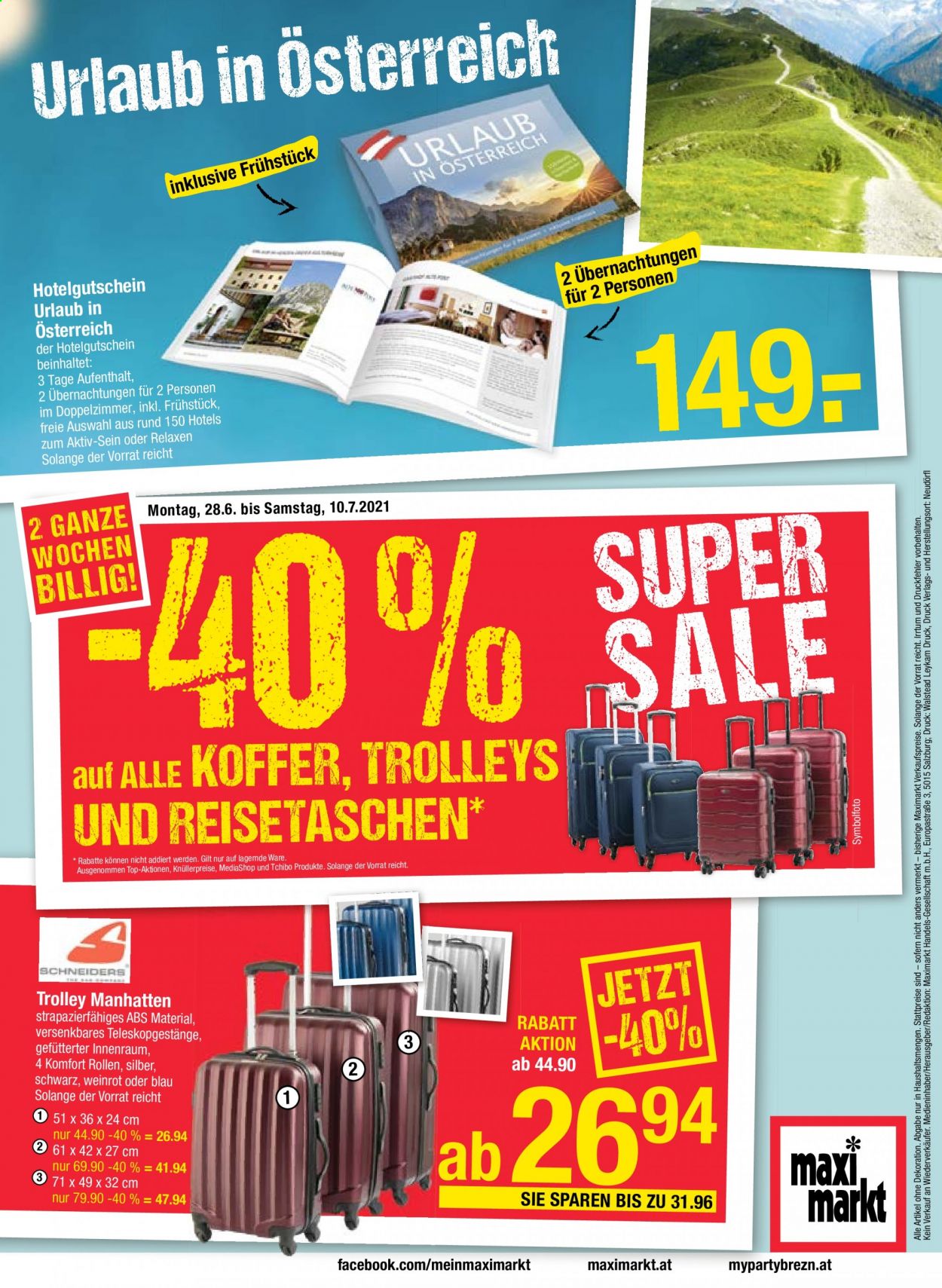 Angebote Maximarkt - 28.6.2021 - 3.7.2021. Seite 20