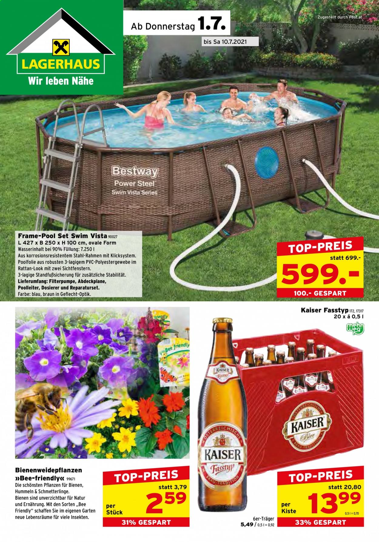 Angebote Salzburger Lagerhaus - 1.7.2021 - 10.7.2021. Seite 1