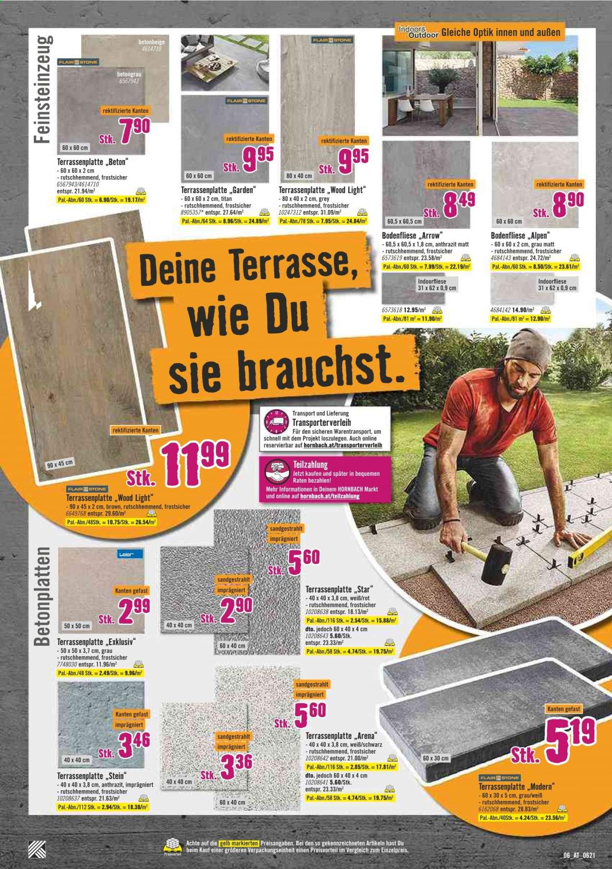Angebote Hornbach - 30.6.2021 - 14.7.2021. Seite 6