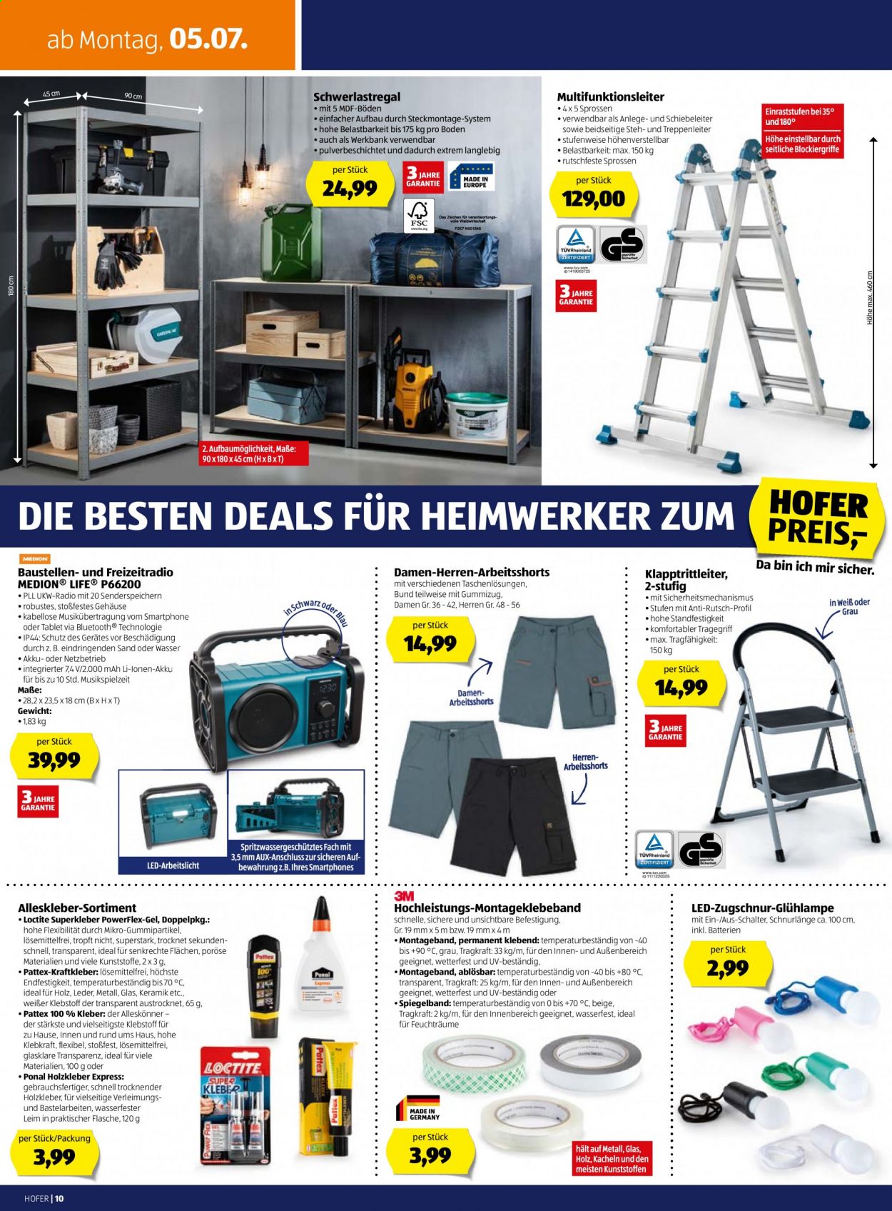 Angebote Hofer - 3.7.2021 - 10.7.2021. Seite 10