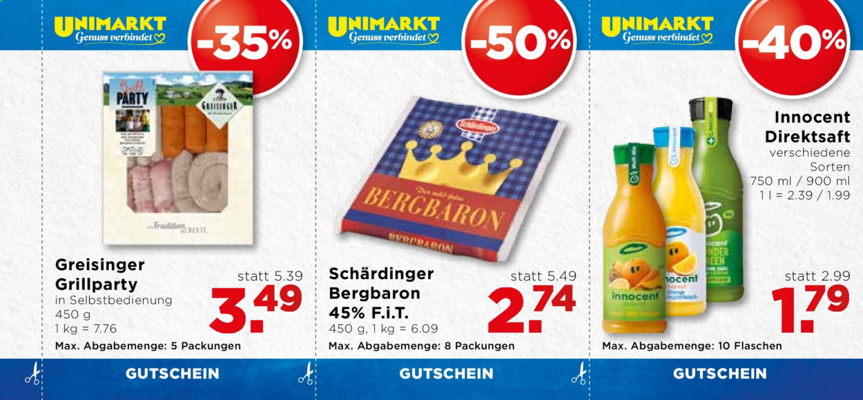 Angebote UNIMARKT - 30.6.2021 - 13.7.2021. Seite 5