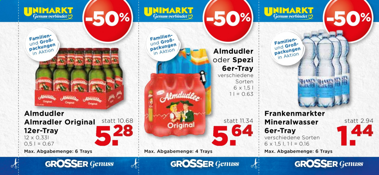 Angebote UNIMARKT - 30.6.2021 - 13.7.2021. Seite 13