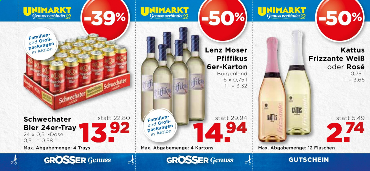 Angebote UNIMARKT - 30.6.2021 - 13.7.2021. Seite 15