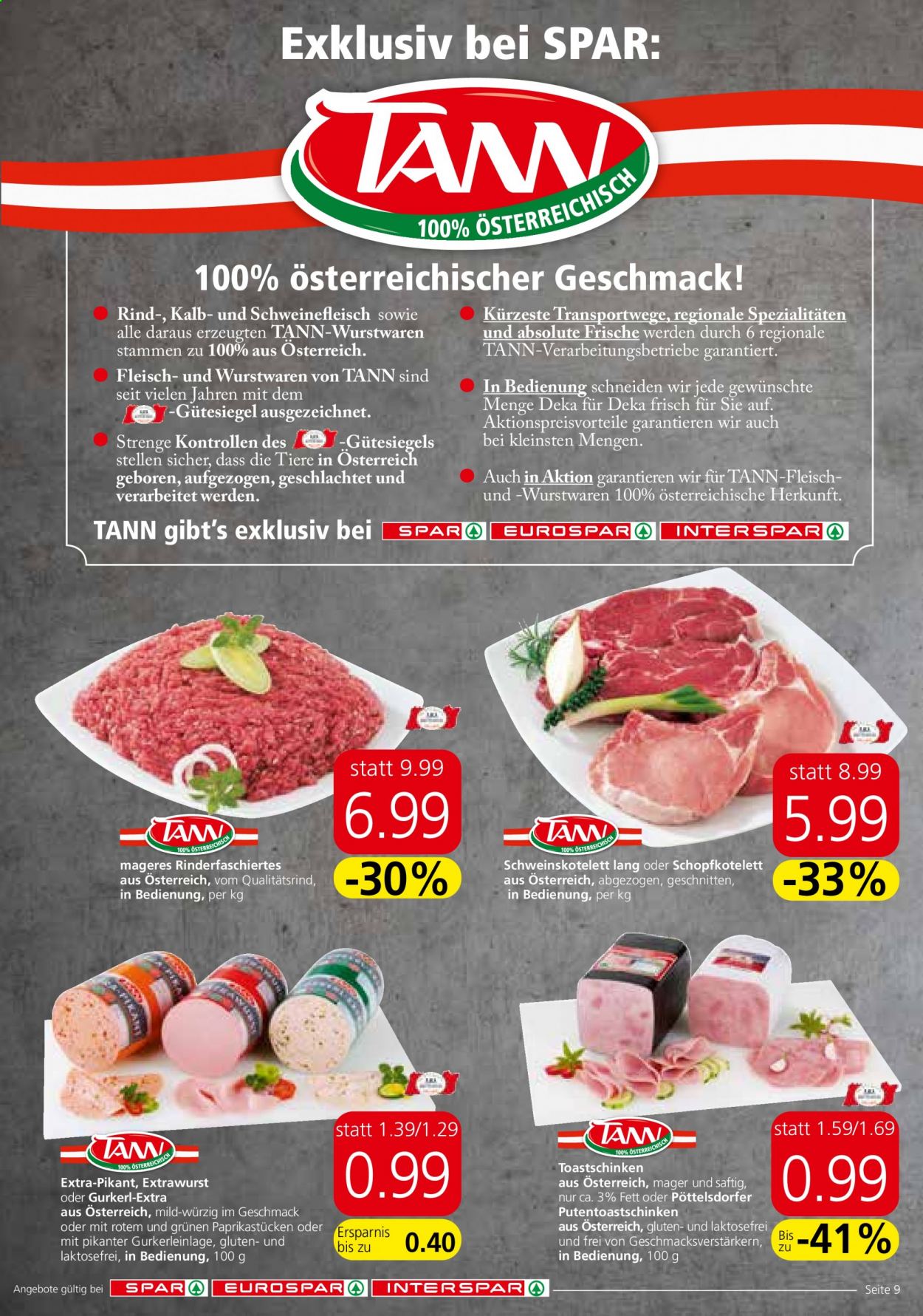 Angebote INTERSPAR - 1.7.2021 - 14.7.2021. Seite 9
