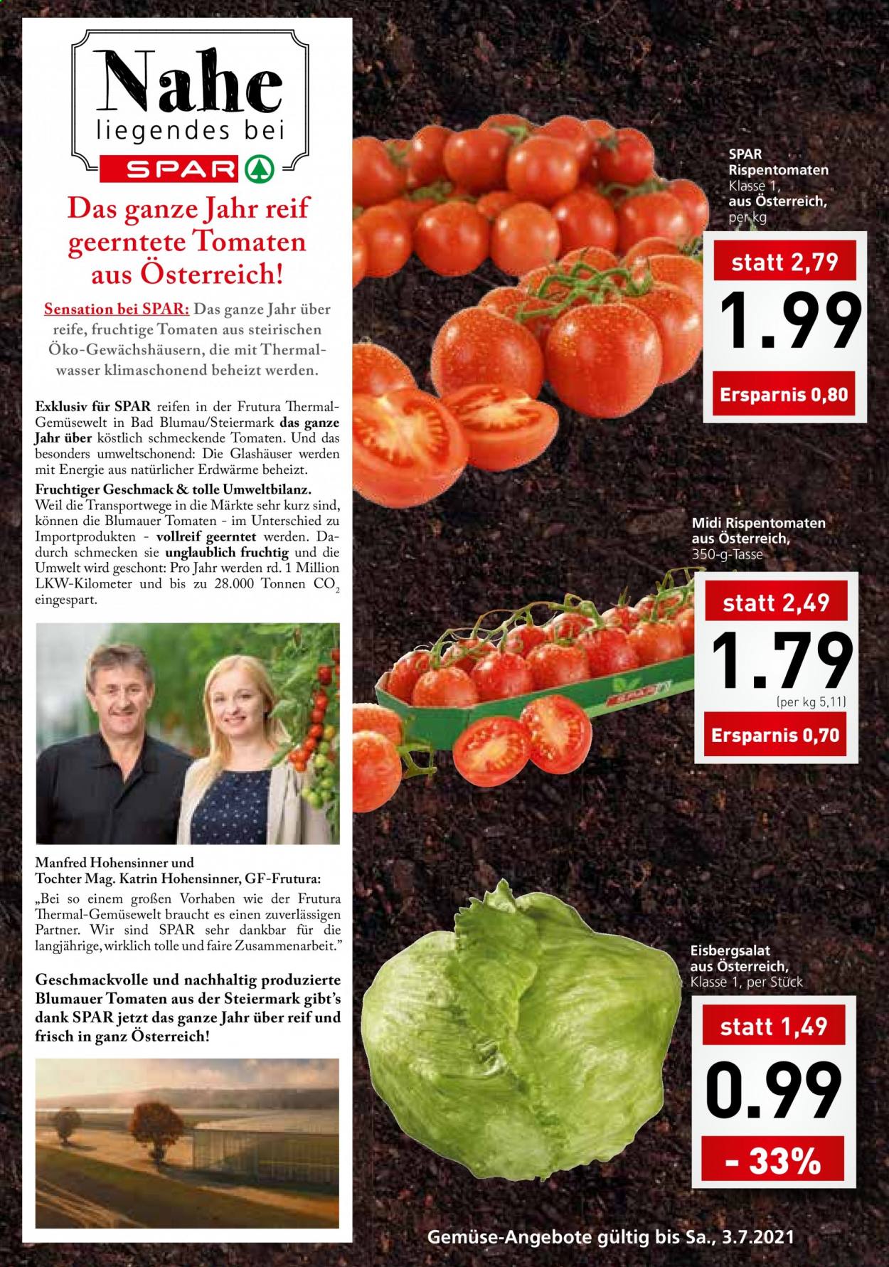 Angebote INTERSPAR - 1.7.2021 - 14.7.2021. Seite 11