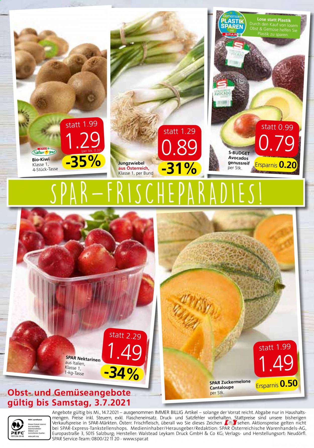 Angebote INTERSPAR - 1.7.2021 - 14.7.2021. Seite 20