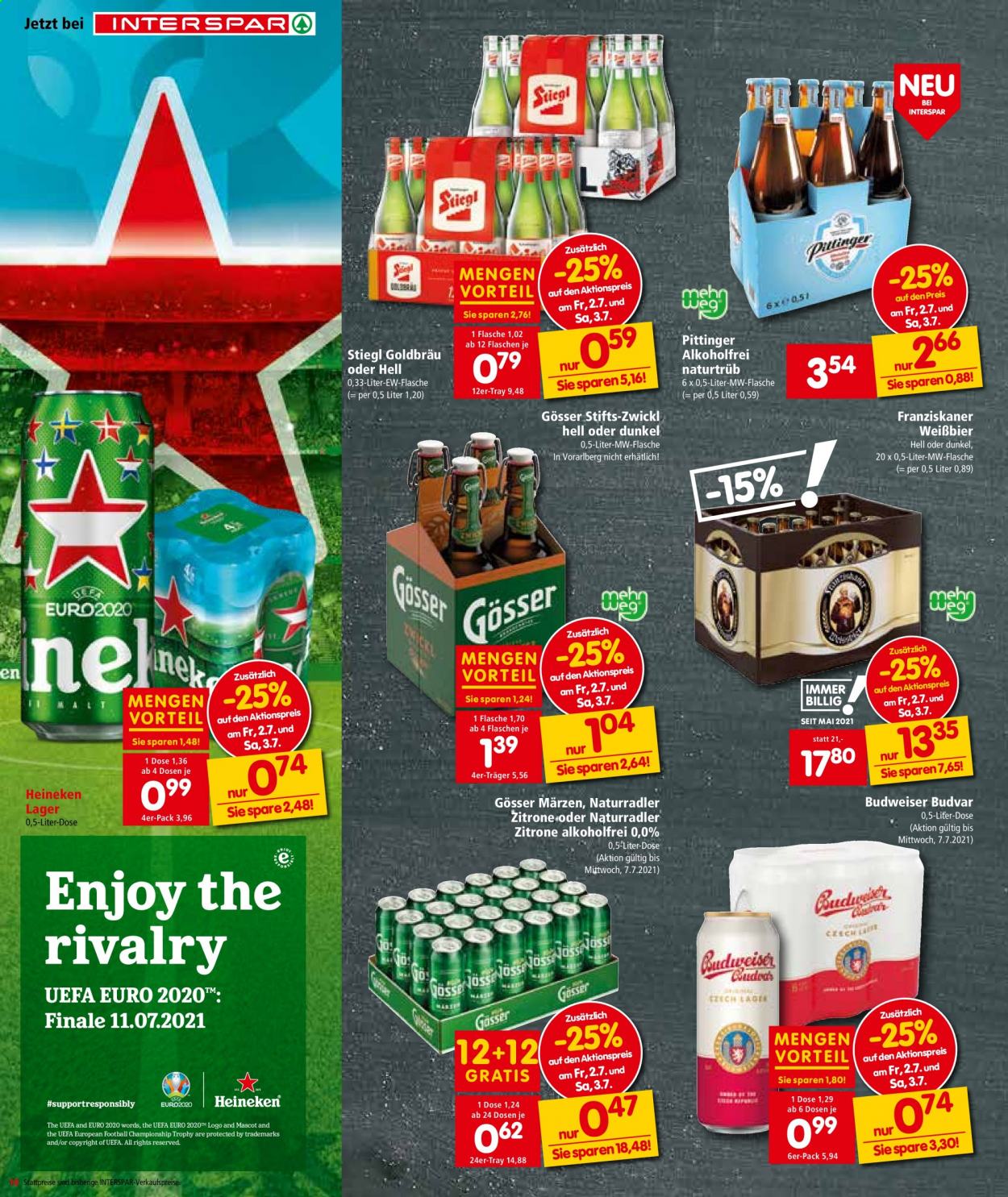 Angebote INTERSPAR - 1.7.2021 - 14.7.2021. Seite 10