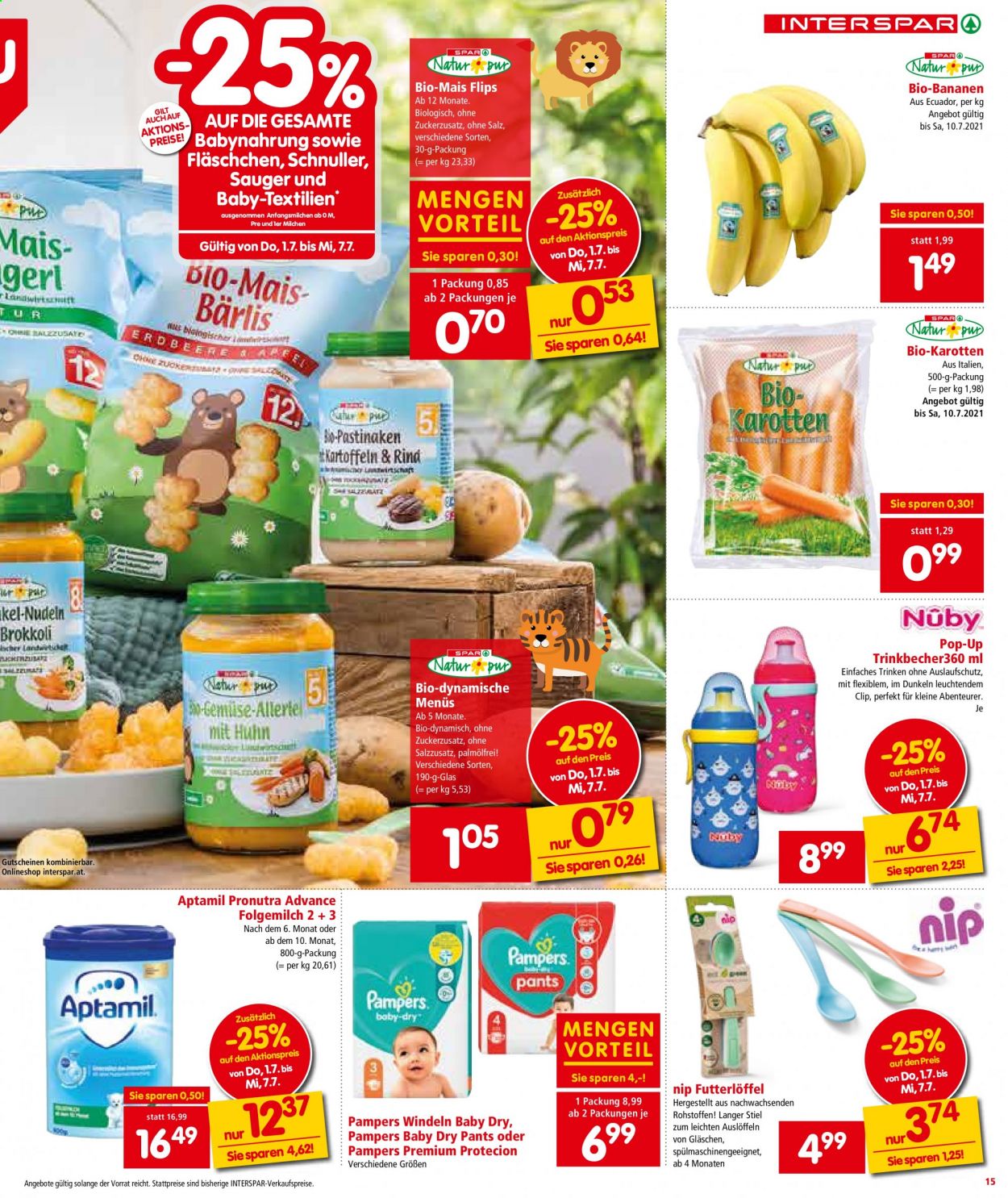 Angebote INTERSPAR - 1.7.2021 - 14.7.2021. Seite 15