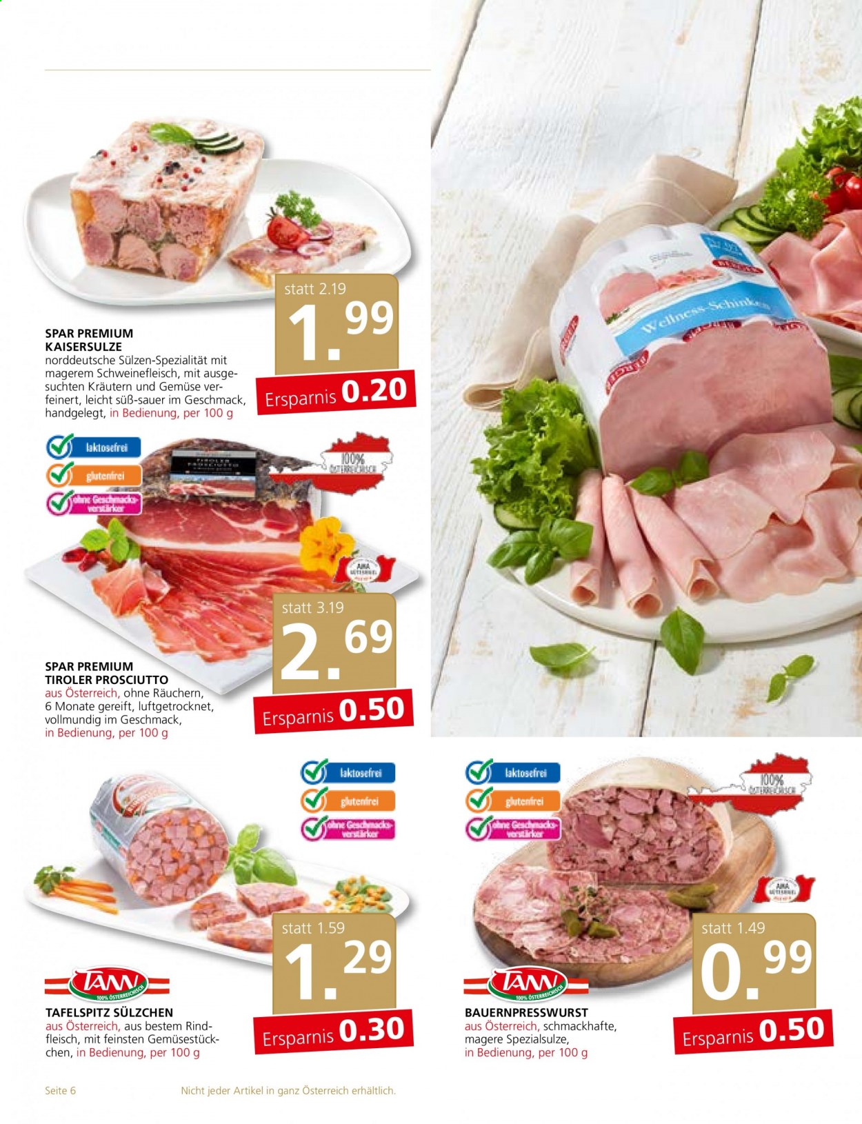 Angebote SPAR - 1.7.2021 - 14.7.2021. Seite 6