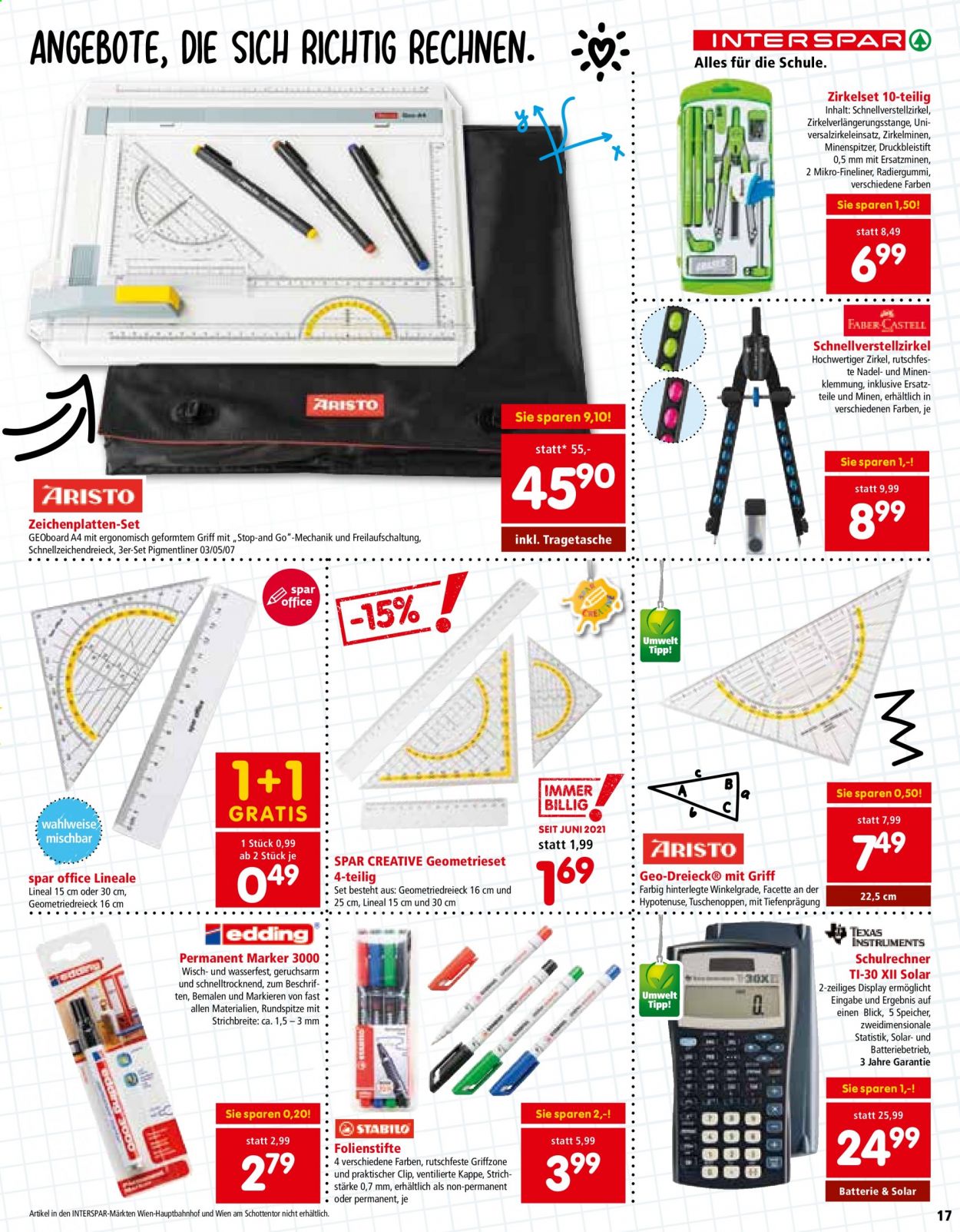 Angebote INTERSPAR - 1.7.2021 - 22.9.2021. Seite 17
