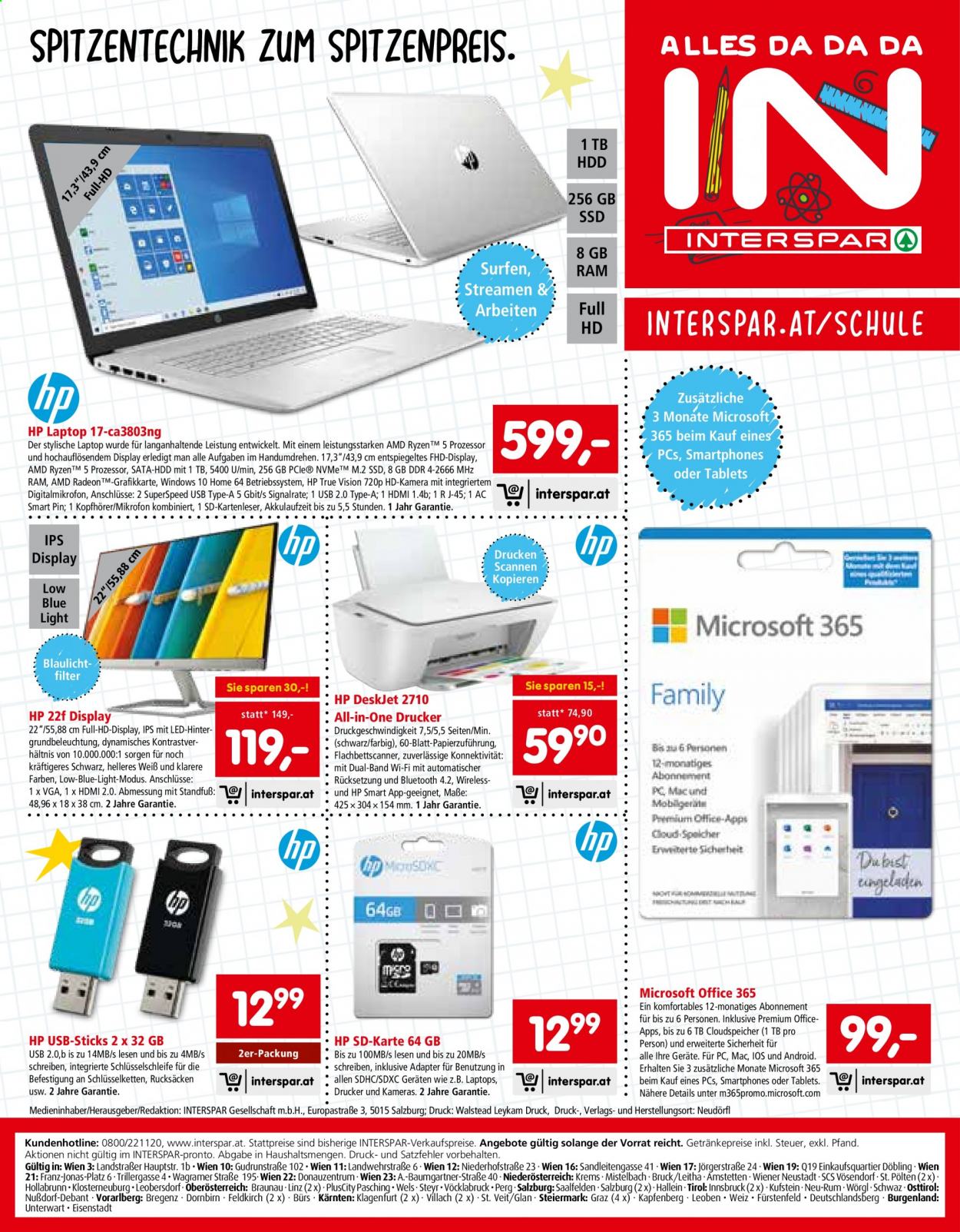 Angebote INTERSPAR - 1.7.2021 - 22.9.2021. Seite 24