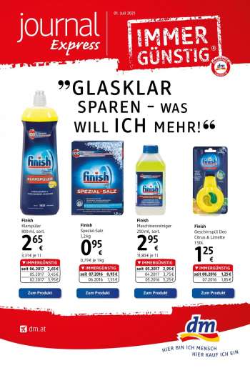 Angebote dm drogerie - 1.7.2021 - 31.7.2021.