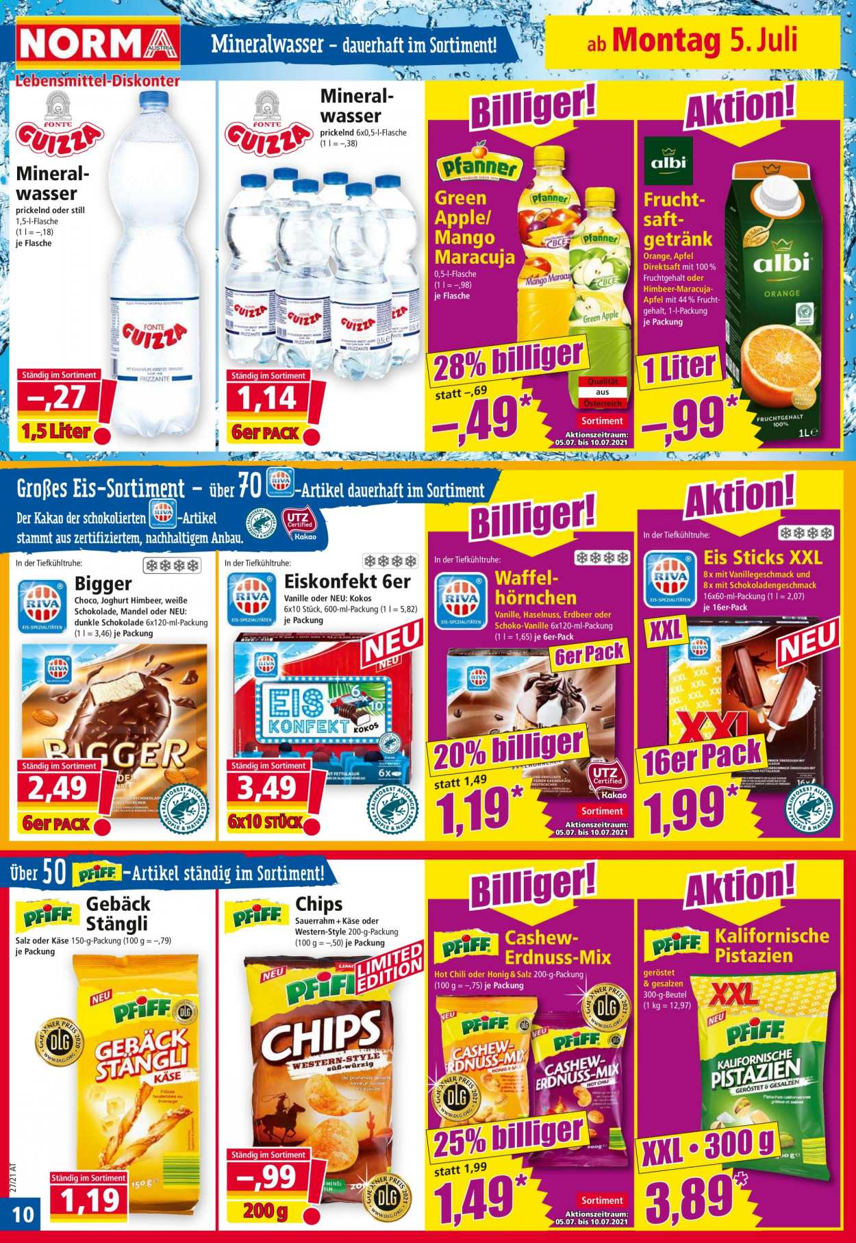 Angebote Norma - 5.7.2021 - 10.7.2021. Seite 10