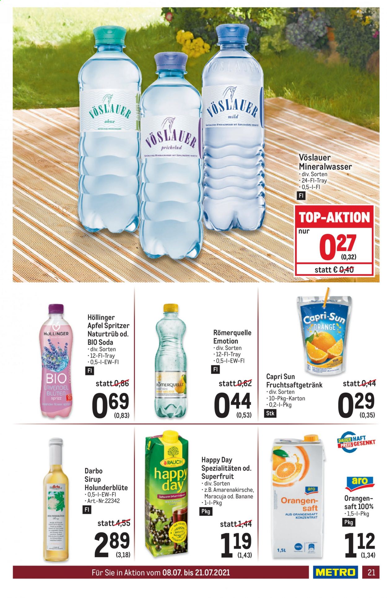Angebote Metro - 8.7.2021 - 21.7.2021. Seite 21