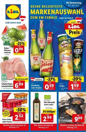 Angebote Lidl - 8.7.2021 - 14.7.2021.