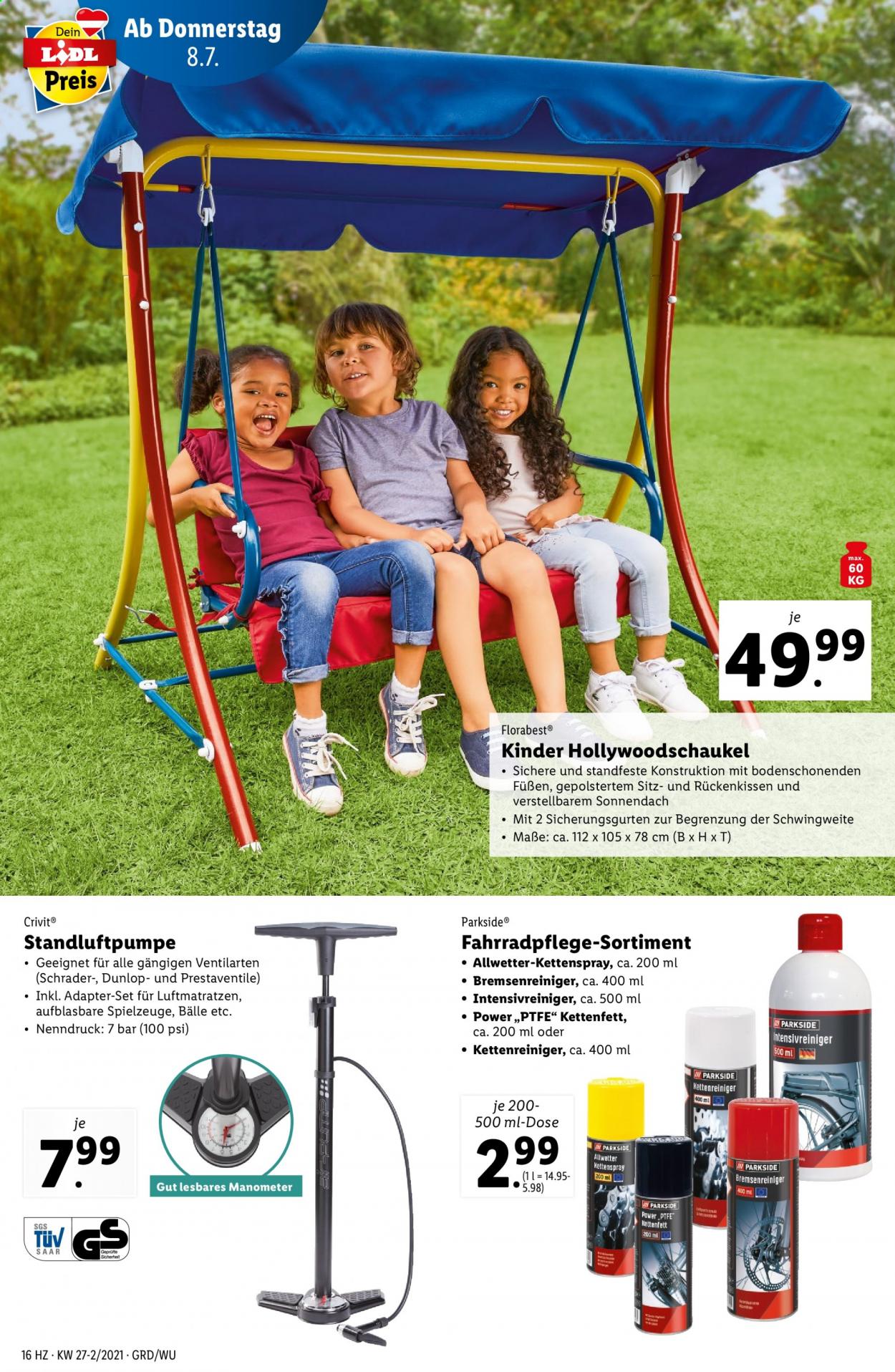 Angebote Lidl - 8.7.2021 - 14.7.2021. Seite 16