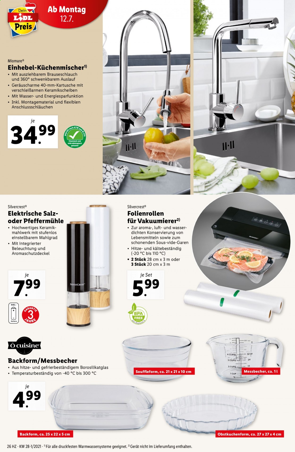 Angebote Lidl - 8.7.2021 - 14.7.2021. Seite 26
