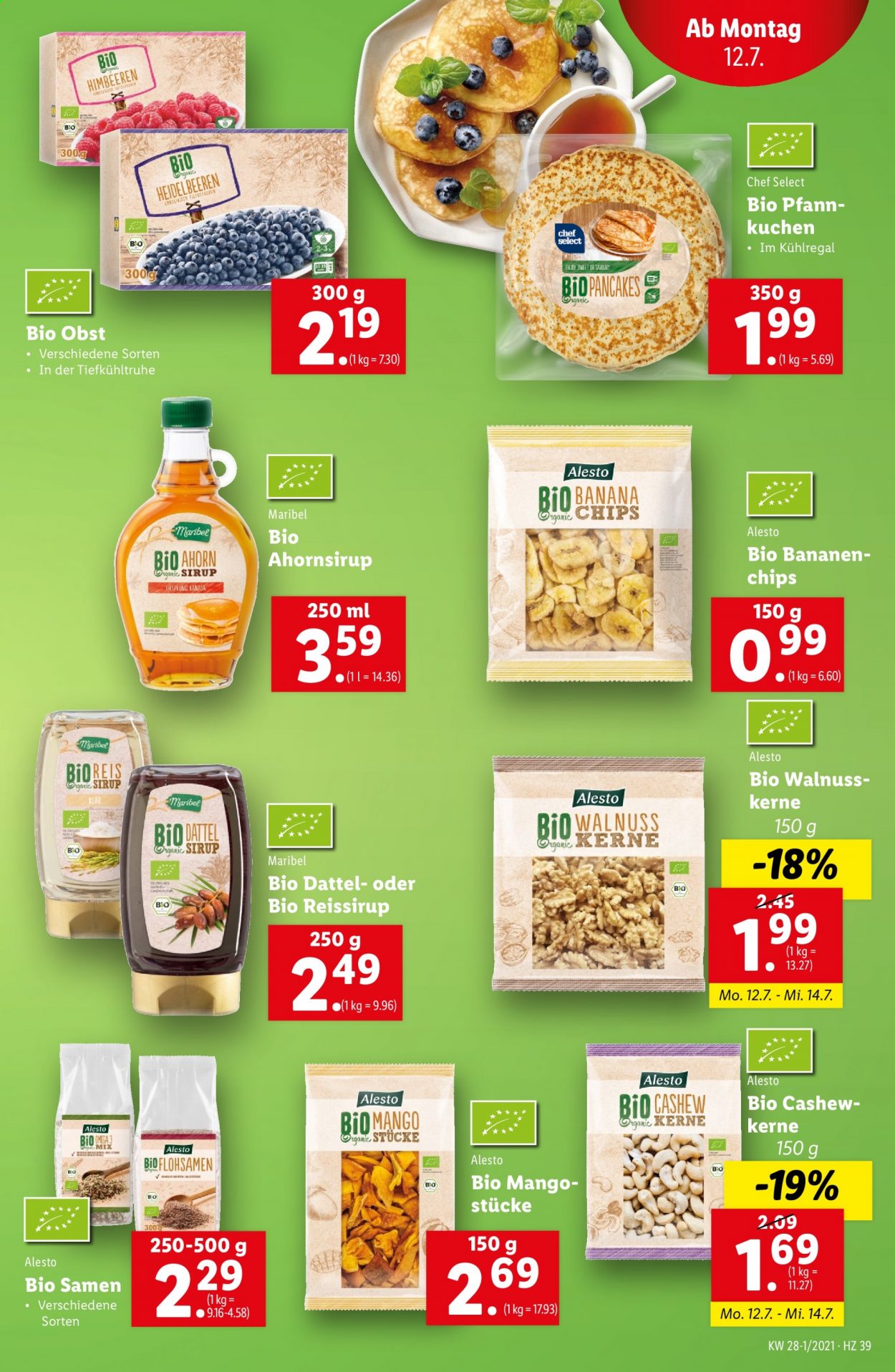 Angebote Lidl - 8.7.2021 - 14.7.2021. Seite 39