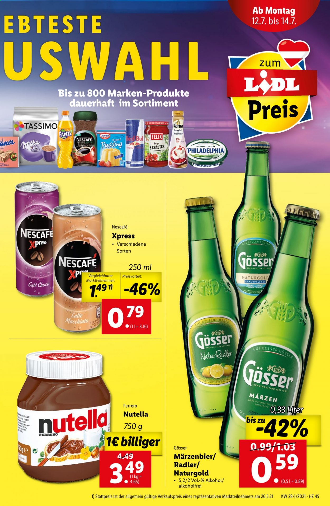 Angebote Lidl - 8.7.2021 - 14.7.2021. Seite 45
