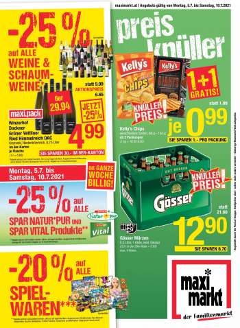 Angebote Maximarkt - 5.7.2021 - 10.7.2021.