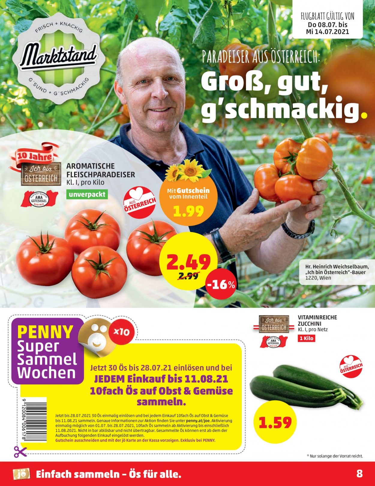 Angebote Penny - 8.7.2021 - 14.7.2021. Seite 8