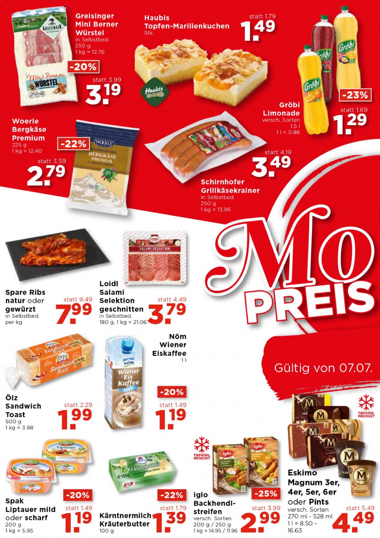 Angebote UNIMARKT - 7.7.2021 - 13.7.2021. Seite 12