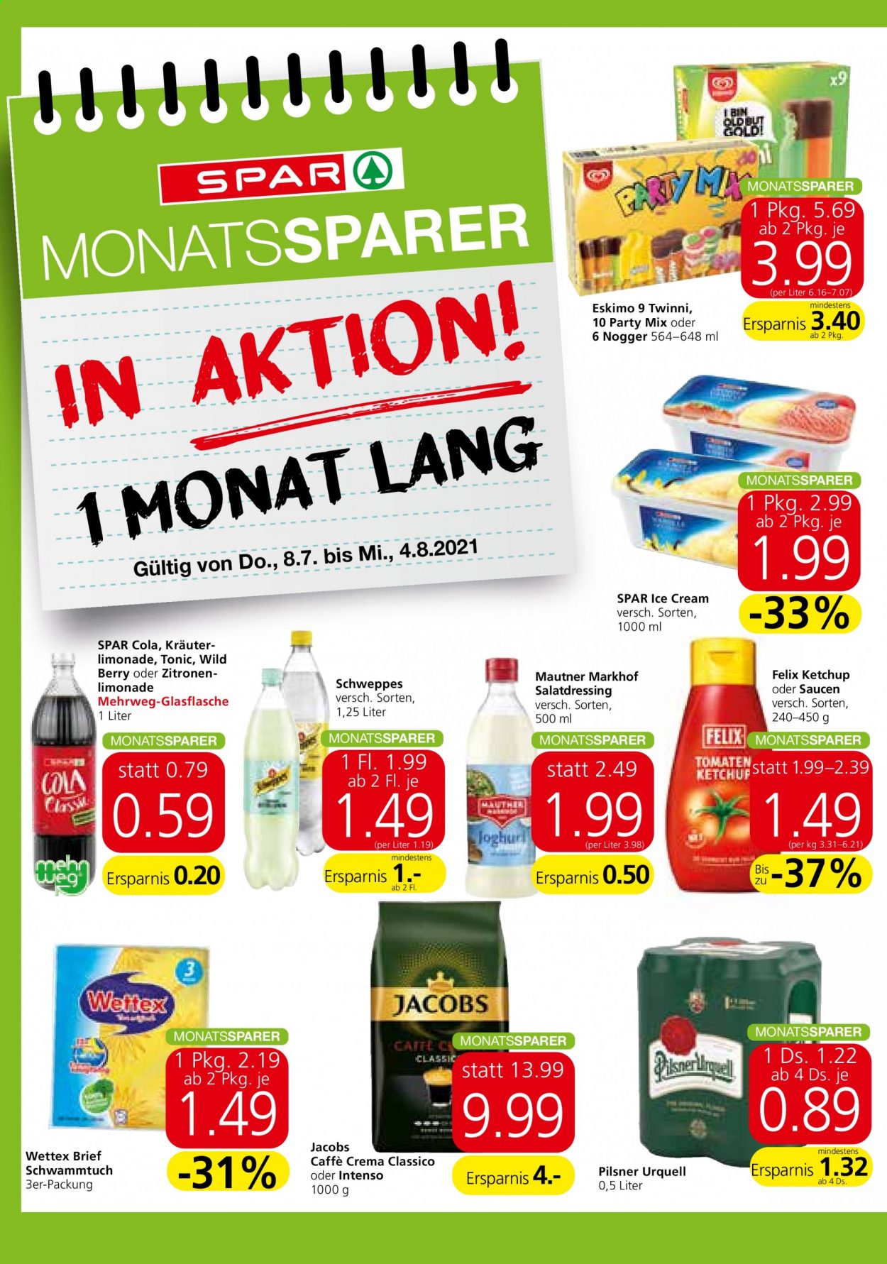 Angebote INTERSPAR - 8.7.2021 - 14.7.2021. Seite 12