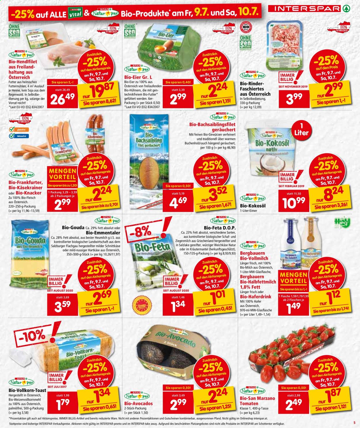 Angebote INTERSPAR - 8.7.2021 - 14.7.2021. Seite 5