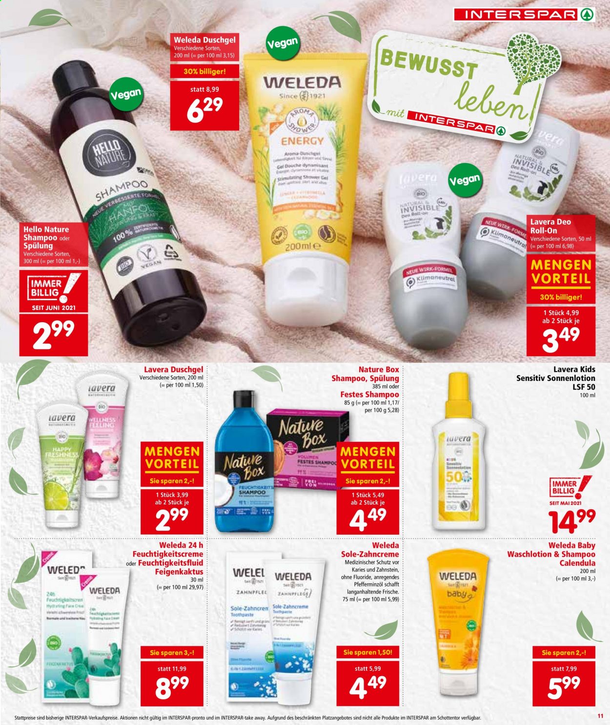 Angebote INTERSPAR - 8.7.2021 - 14.7.2021. Seite 11
