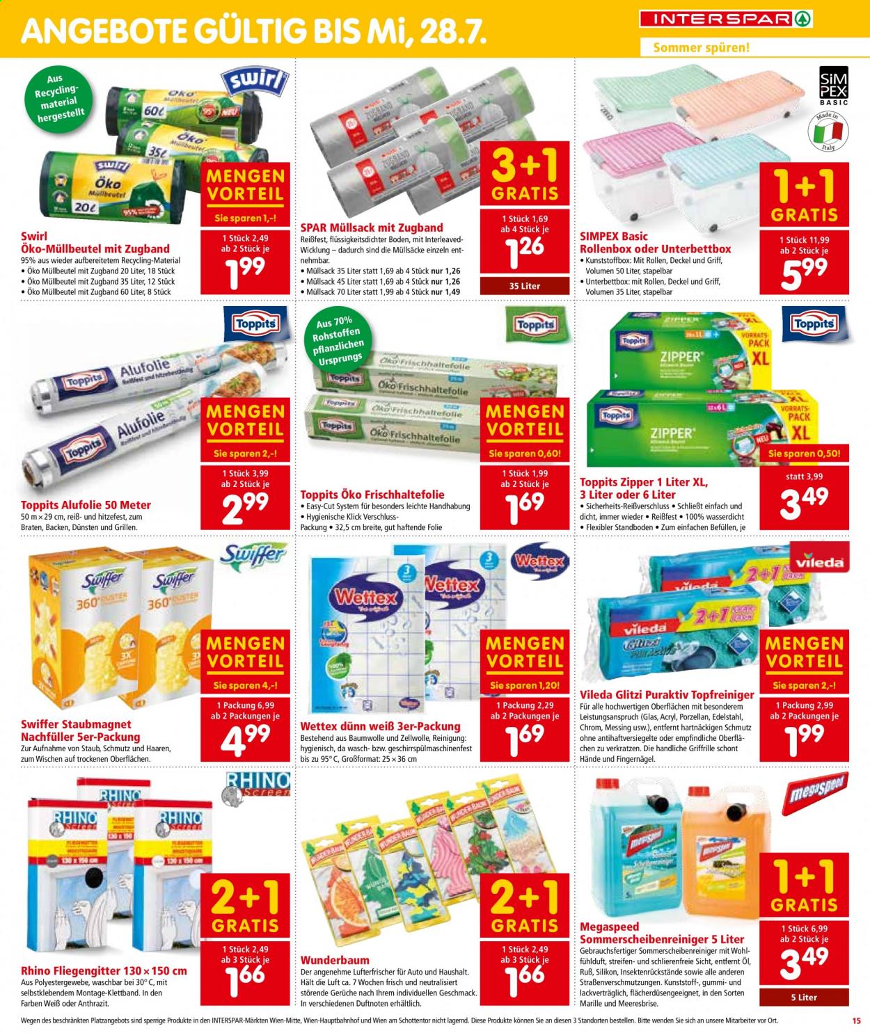 Angebote INTERSPAR - 8.7.2021 - 14.7.2021. Seite 15
